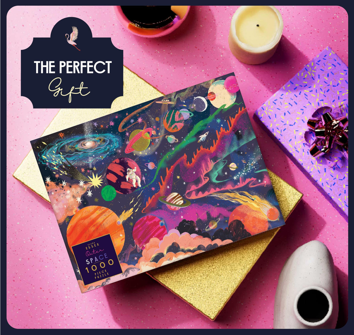 Elena Essex 1000-Piece Outer Space Puzzle for Adults – 28x20 inches