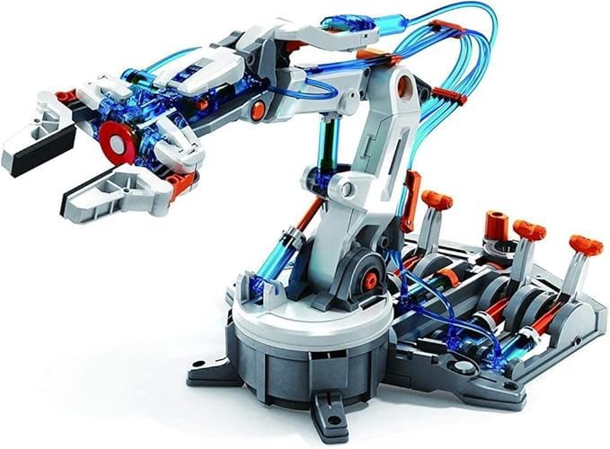 Elenco Teach Tech Hydrobot Arm Kit – Hydraulic STEM Robotic Arm for Kids 12+