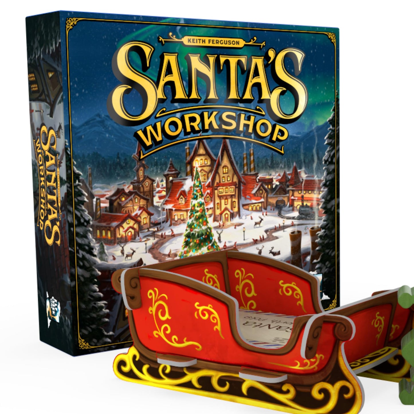 Santa's Workshop Standard Edition (2nd Ed) — Christmas-Themed Worker Placement by Elf Creek Games | 2–5 Players