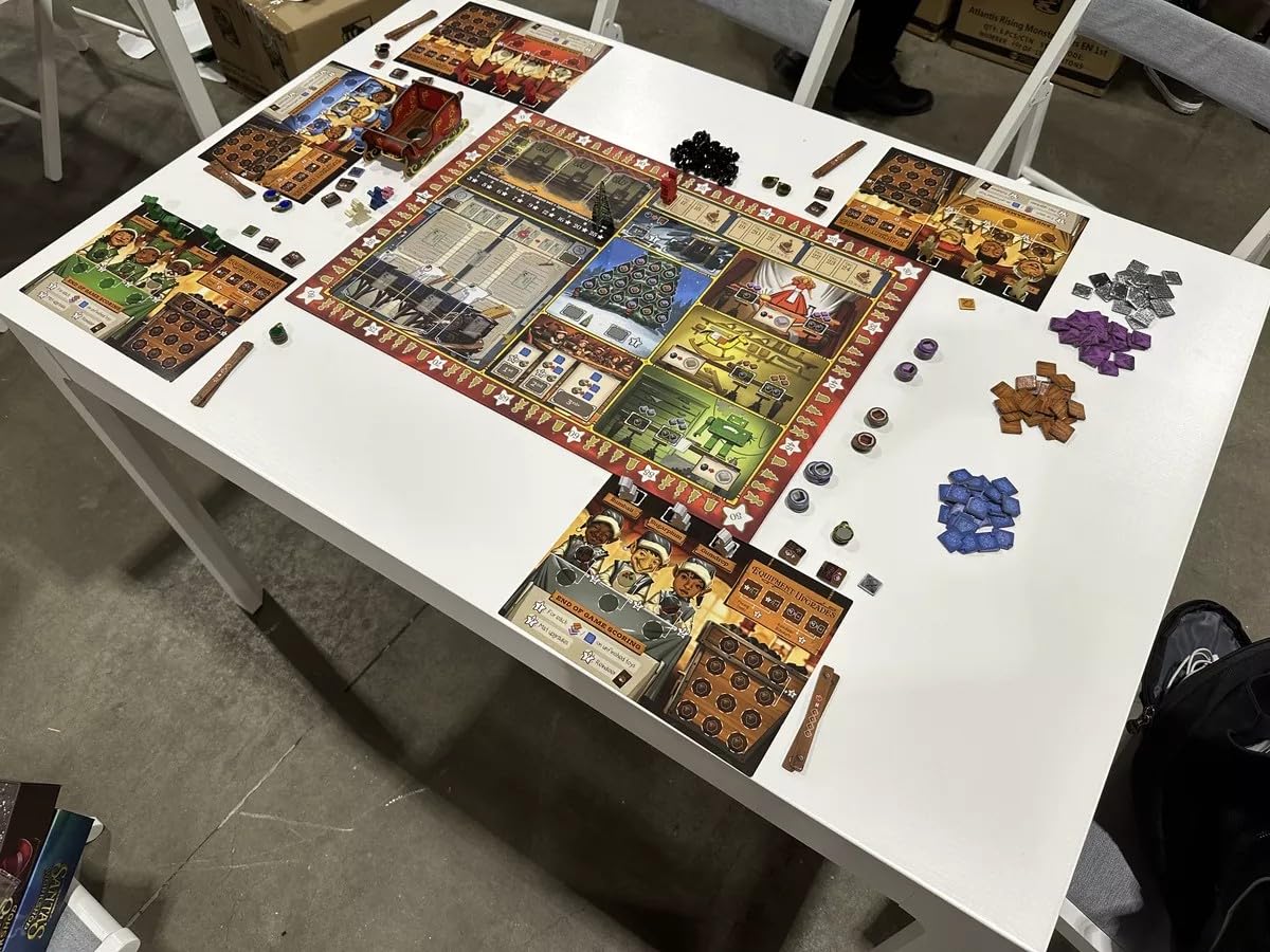 Santa's Workshop Standard Edition (2nd Ed) — Christmas-Themed Worker Placement by Elf Creek Games | 2–5 Players