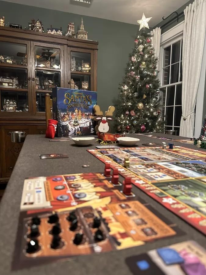 Santa's Workshop Standard Edition (2nd Ed) — Christmas-Themed Worker Placement by Elf Creek Games | 2–5 Players