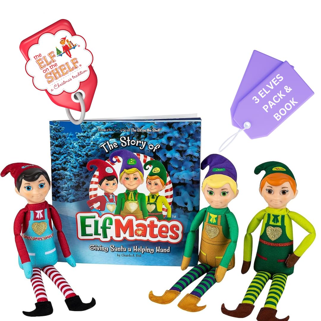 Elf Mates 3-Pack with Storybook | The Elf on the Shelf Santaverse