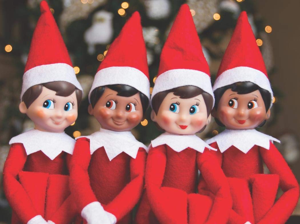 The Elf on the Shelf: Blue-Eyed Girl North Pole Pixie-Elf Box Set + Elf Story DVD – Multi-Item Christmas Tradition