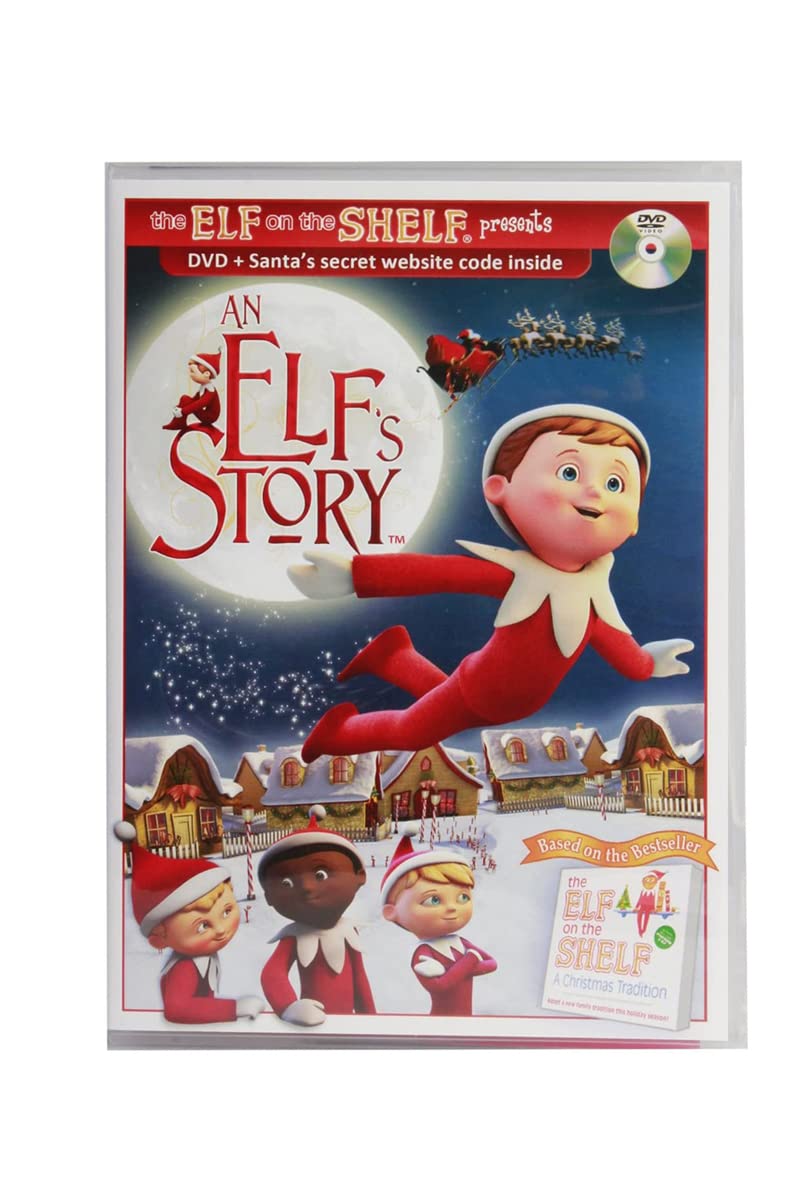 The Elf on the Shelf: Blue-Eyed Girl North Pole Pixie-Elf Box Set + Elf Story DVD – Multi-Item Christmas Tradition