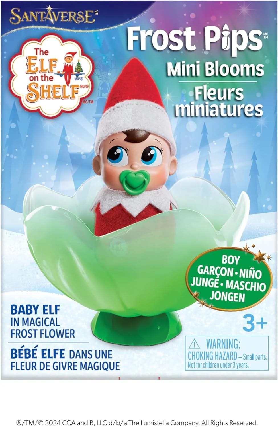The Elf on the Shelf Frost Pips Duo - Boy & Girl Mini-Blooms (New for 2024)