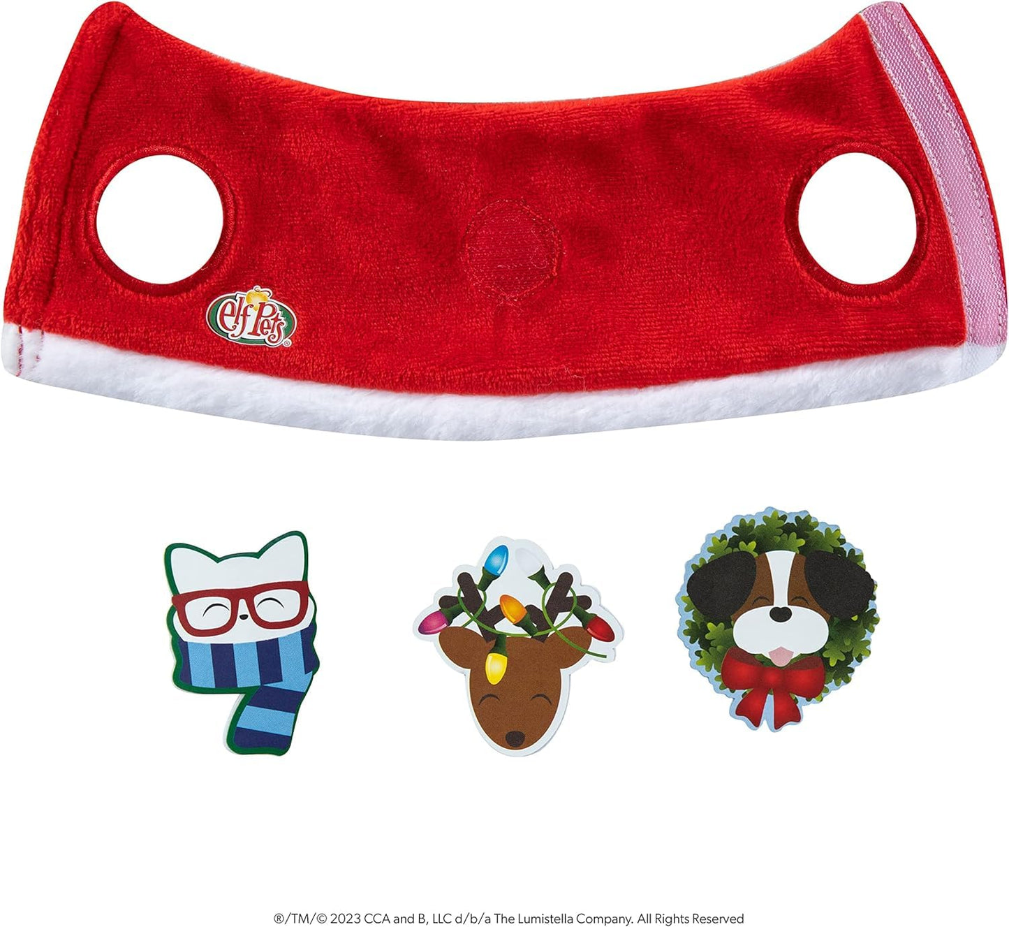 Elf Pets Saint Bernard Bundle by The Elf on the Shelf — Tradition Storybook & Claus Couture Sweater