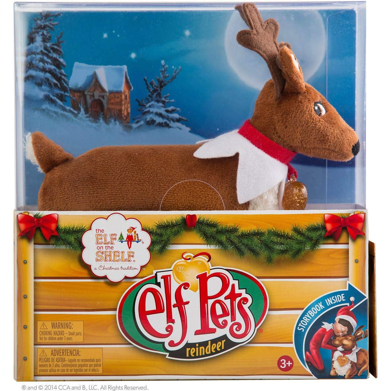 The Elf on the Shelf Pets: Reindeer Tradition Plush with Storybook