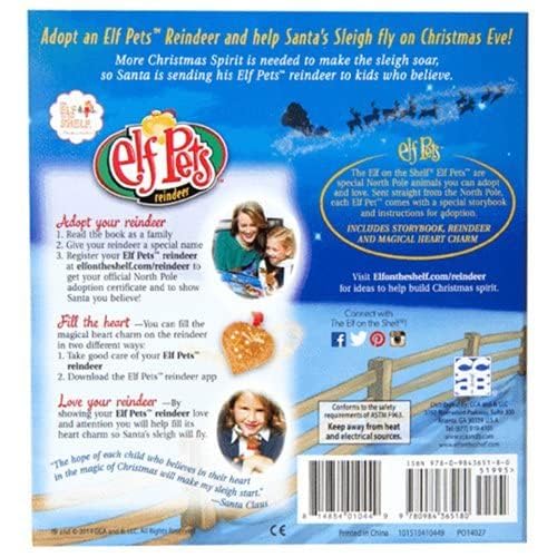The Elf on the Shelf Pets: Reindeer Tradition Plush with Storybook