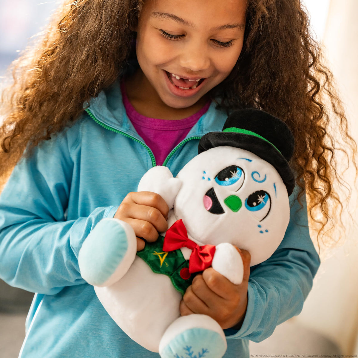 The Elf on the Shelf Santaverse Razzle the Snowman Plush & Book – 2025 Collector's Edition
