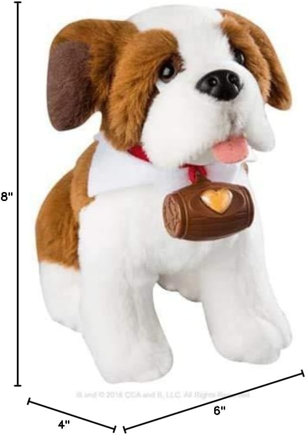 Elf Pets Saint Bernard Bundle by The Elf on the Shelf — Tradition Storybook & Claus Couture Sweater