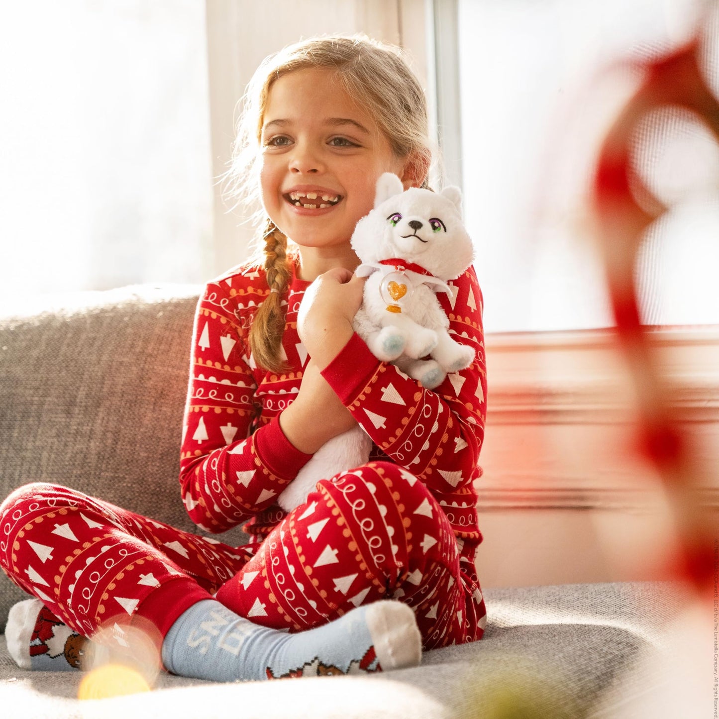 Elf Pets Arctic Fox Tradition | Huggable Elf Pet with Storybook, Snow Globe Charm & Adoption Certificate | The Elf on the Shelf