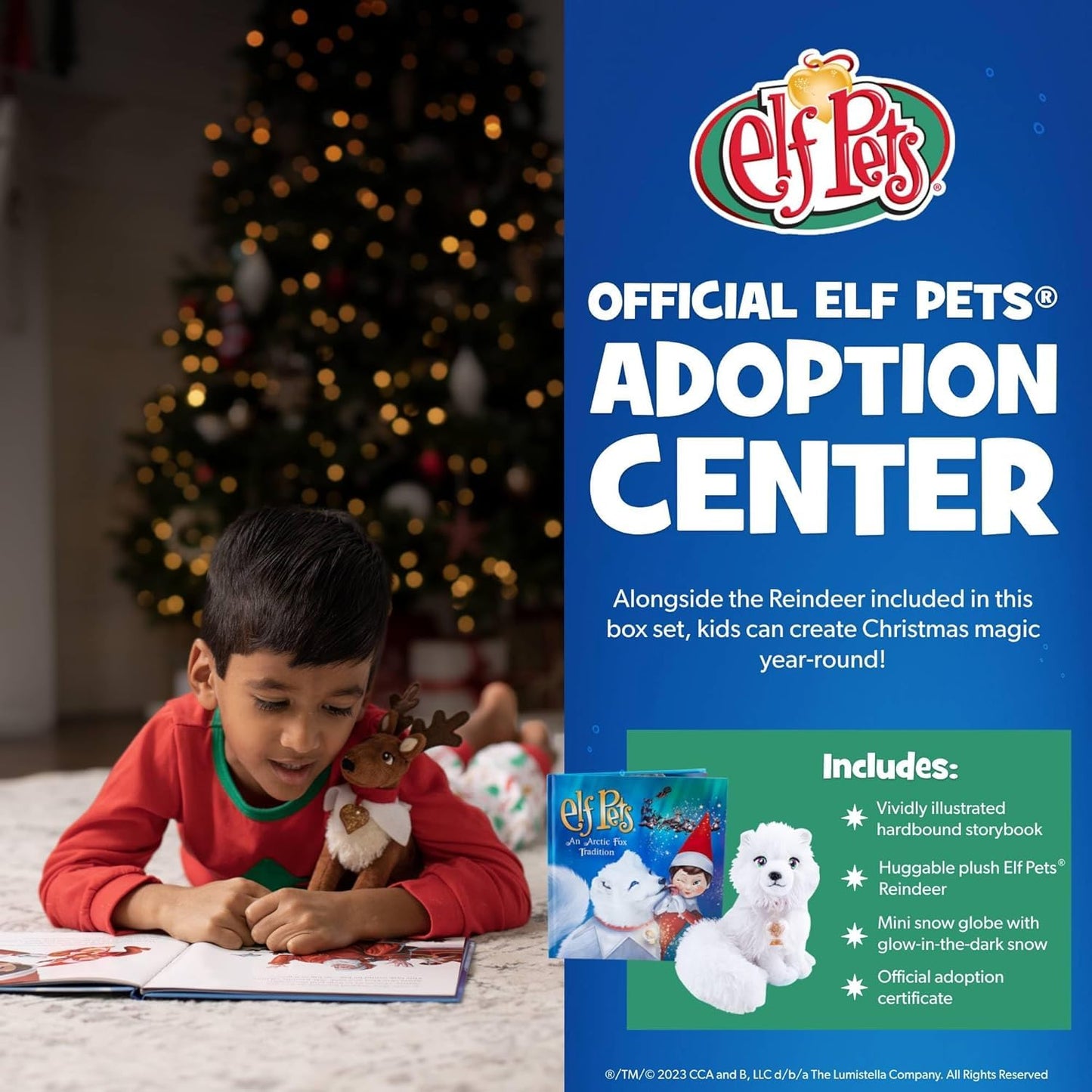Elf Pets Reindeer & Arctic Fox Plush Gift Set | The Elf on the Shelf