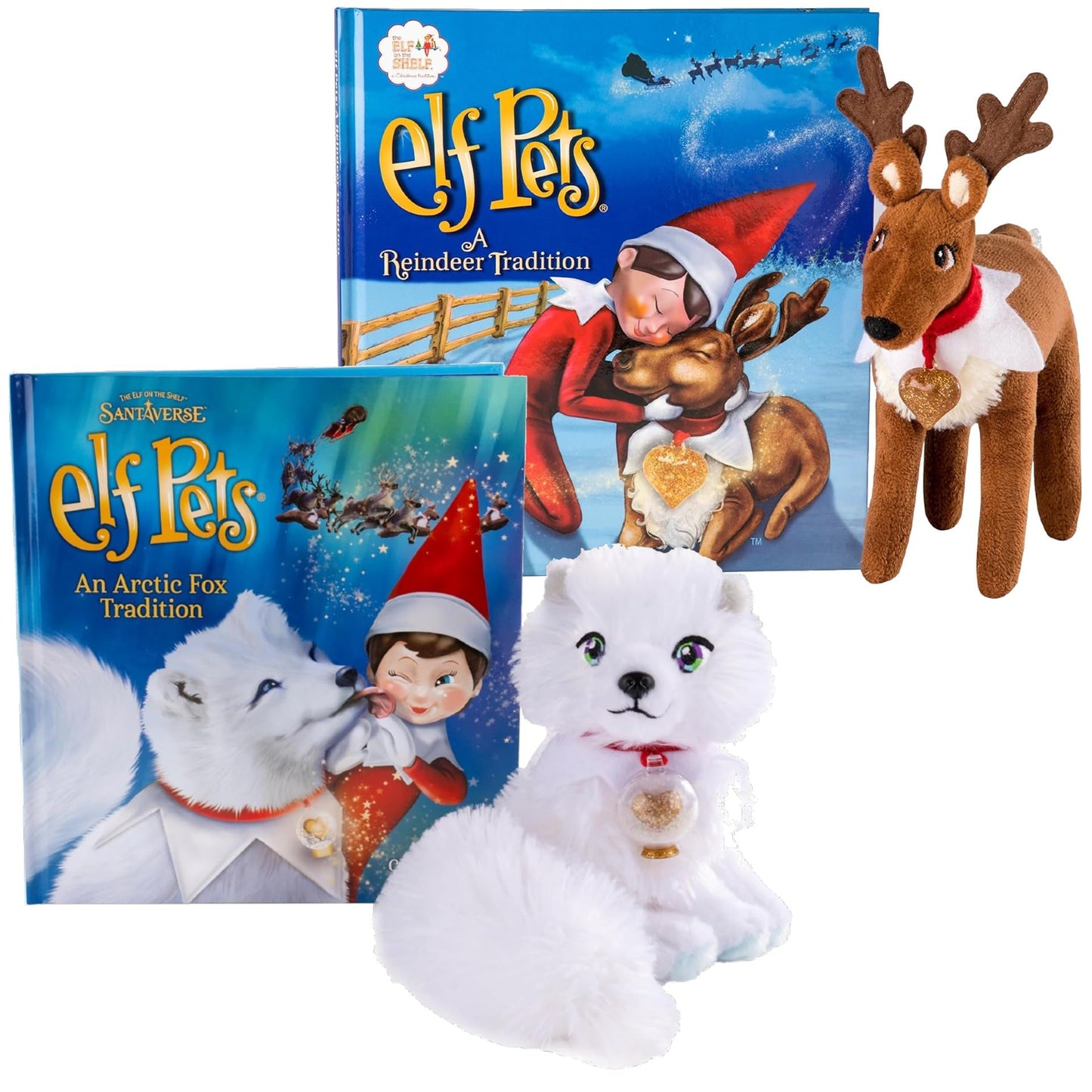 Elf Pets Reindeer & Arctic Fox Plush Gift Set | The Elf on the Shelf