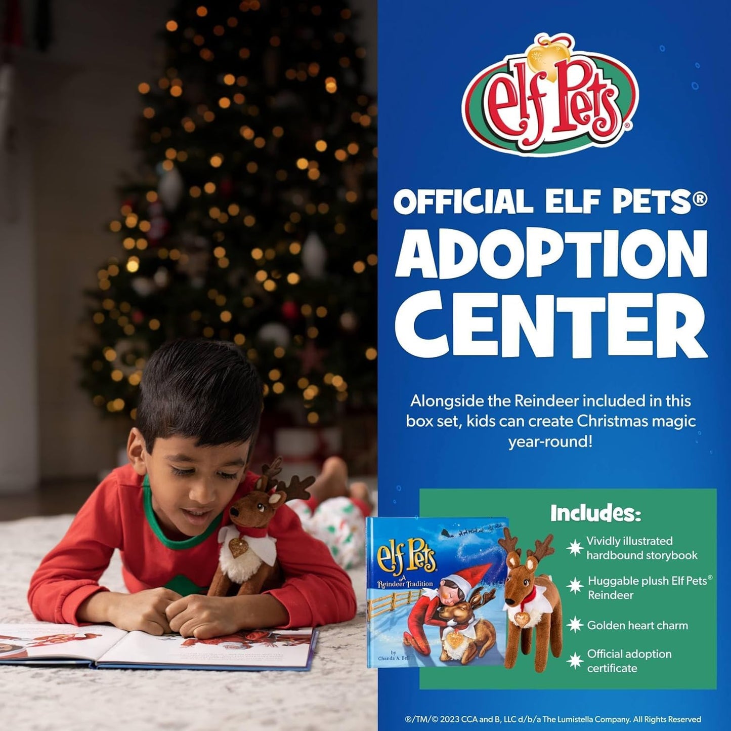 Elf Pets Reindeer & Arctic Fox Plush Gift Set | The Elf on the Shelf