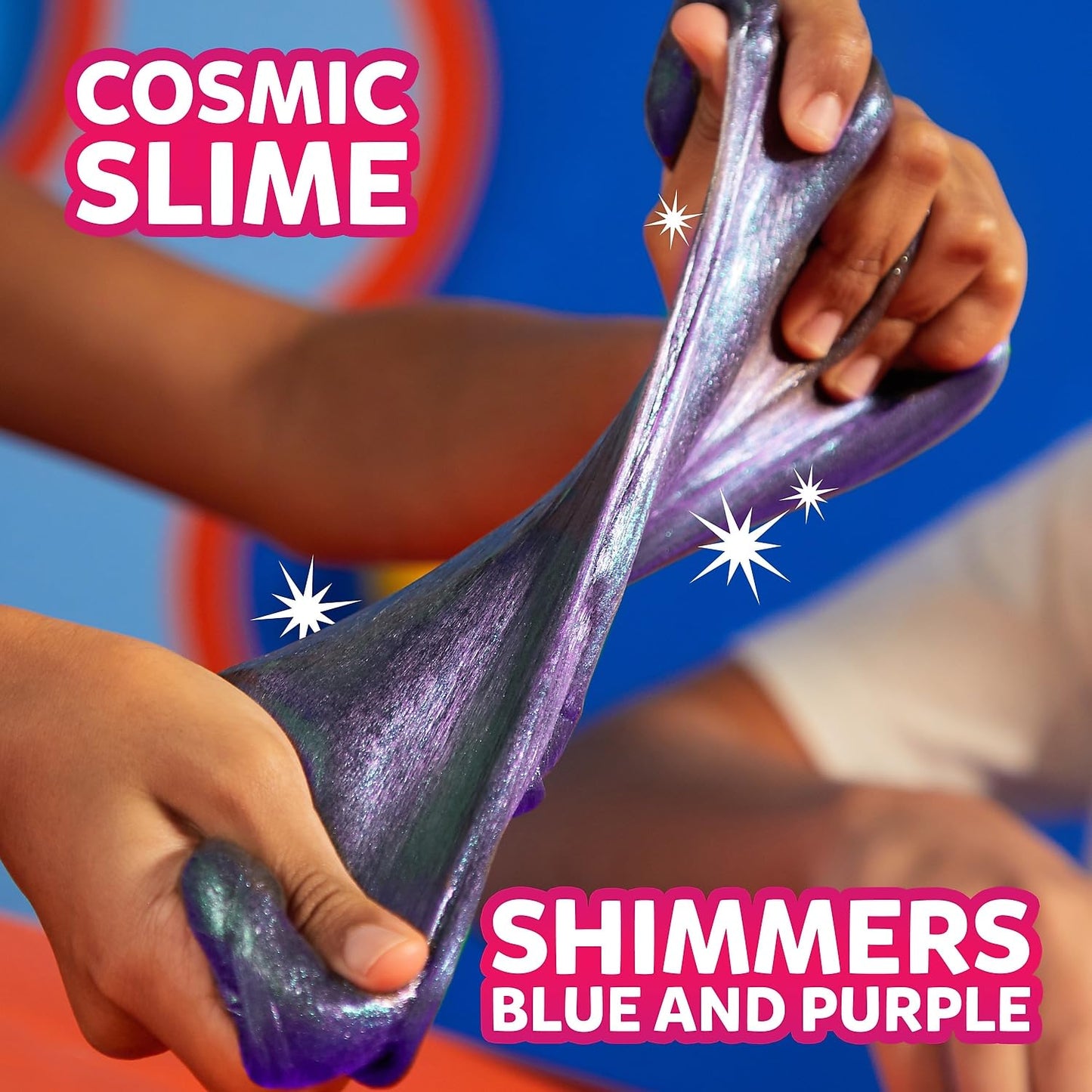 Elmer's Gue Premade Slime Variety Pack – Clear, Scented, Glitter Slime (4 Jars)