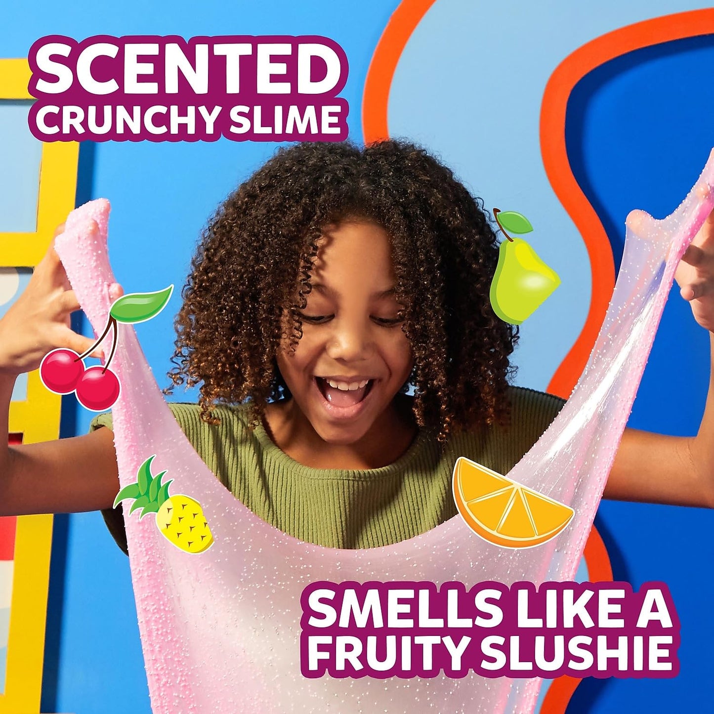 Elmer's Gue Premade Slime Variety Pack – Clear, Scented, Glitter Slime (4 Jars)