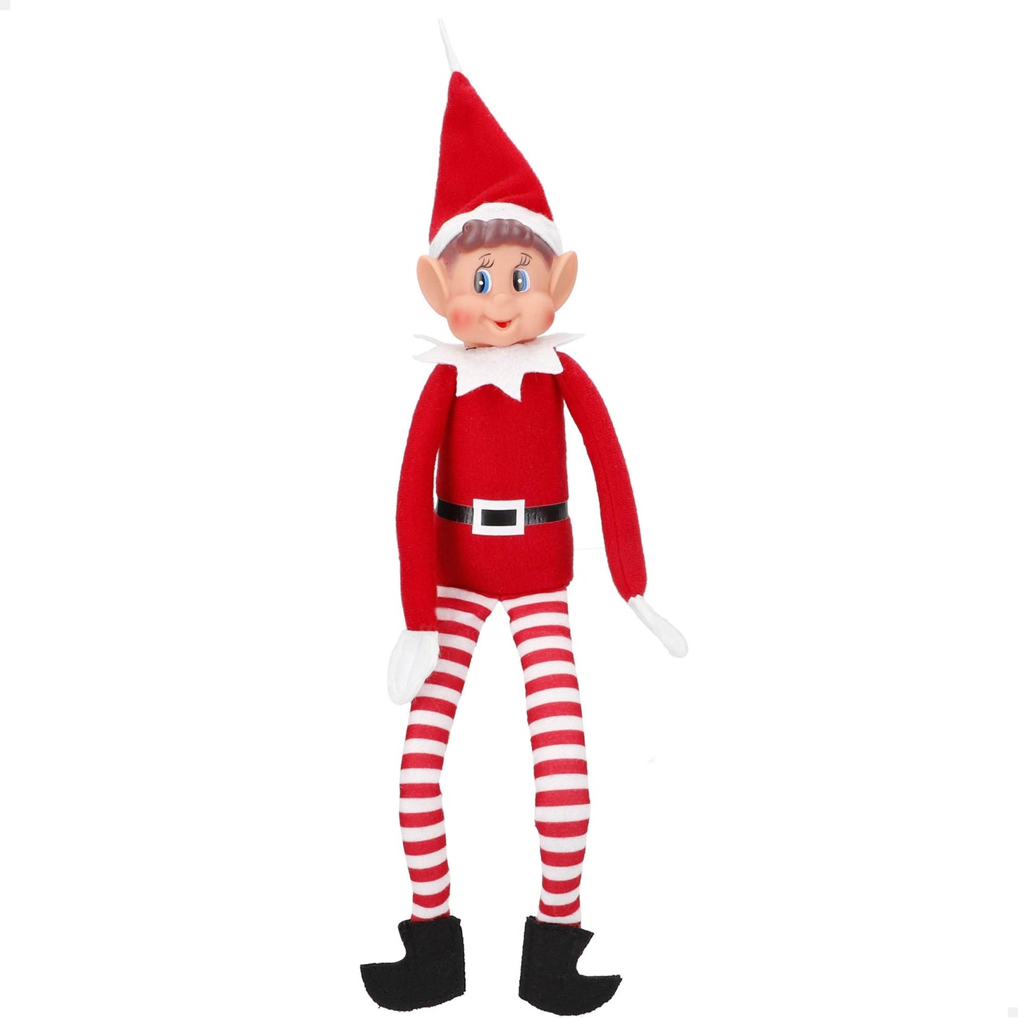 Elves Behavin' Badly Christmas Elf Plush Toy — 12-Inch Bendable Naughty Elf Doll