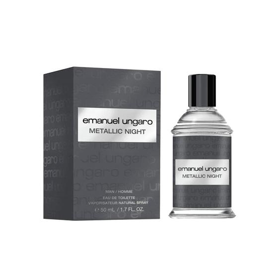 Emanuel Ungaro Metallic Night Eau de Toilette 50ml Spray Men's Fragrance