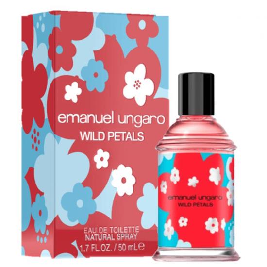 Emanuel Ungaro Wild Petals Eau de Toilette 50ml Spray Women's Fragrance