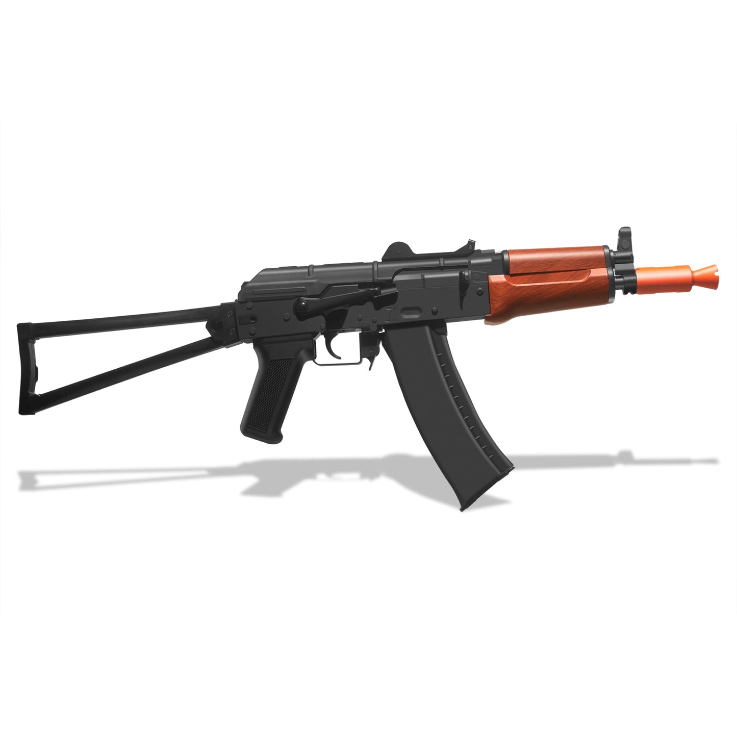EMERBU Pro-Grade Gel Splatter Ball Blaster AKS74U – Upgraded Metal/Nylon Build, 11.1V Power
