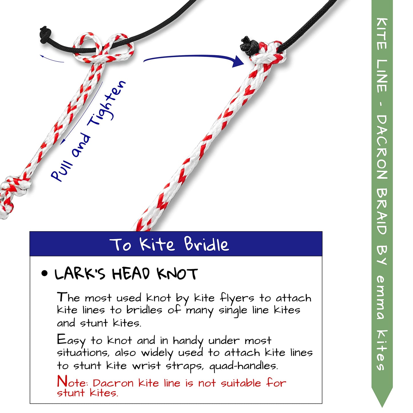 Emma Kites 120Lbs 1000ft Braided Dacron Kite Line – Premium Mason Line