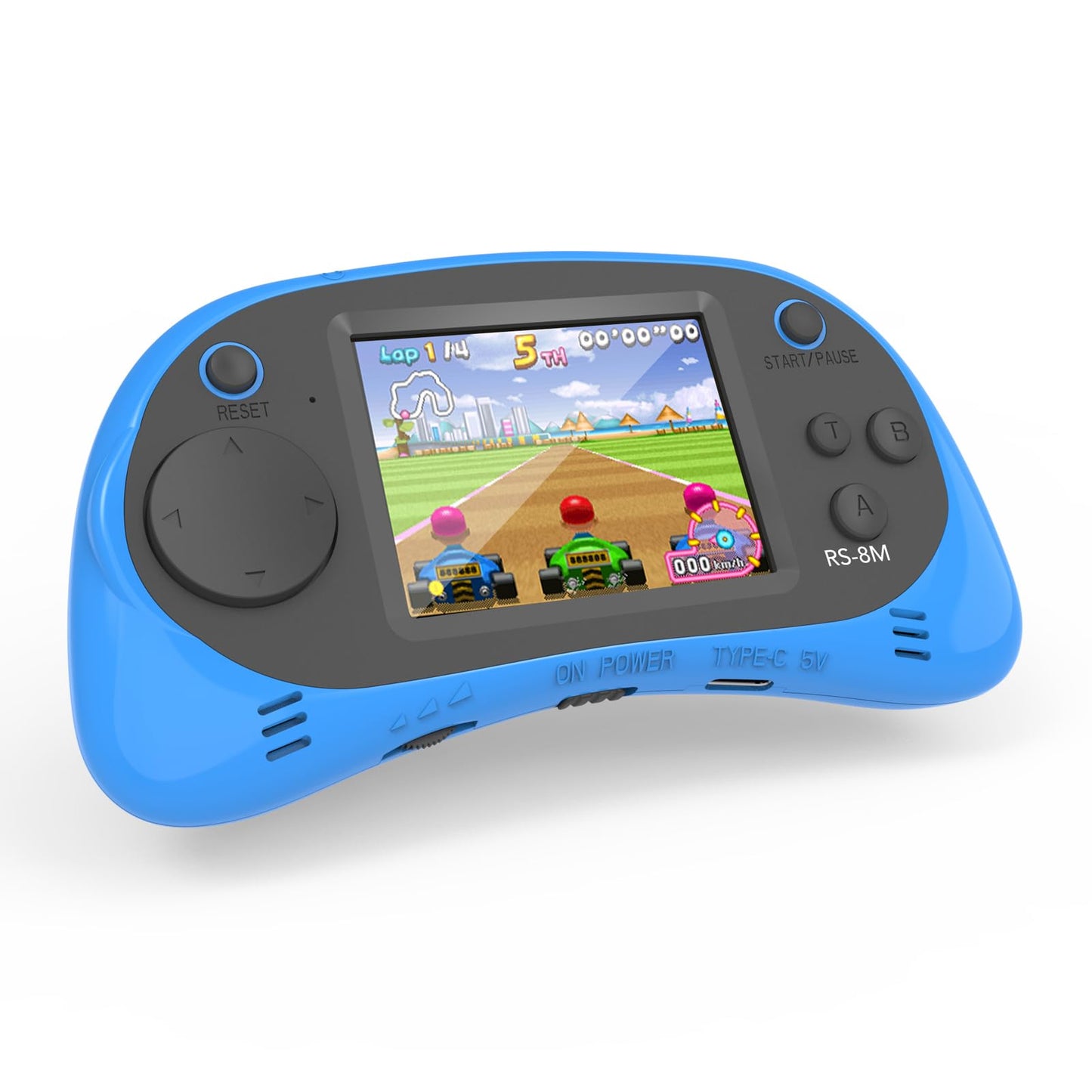 E-MODS GAMING Handheld 16-Bit Retro Console – 220 HD Games, 2.5-Inch IPS, Portable Travel Gift