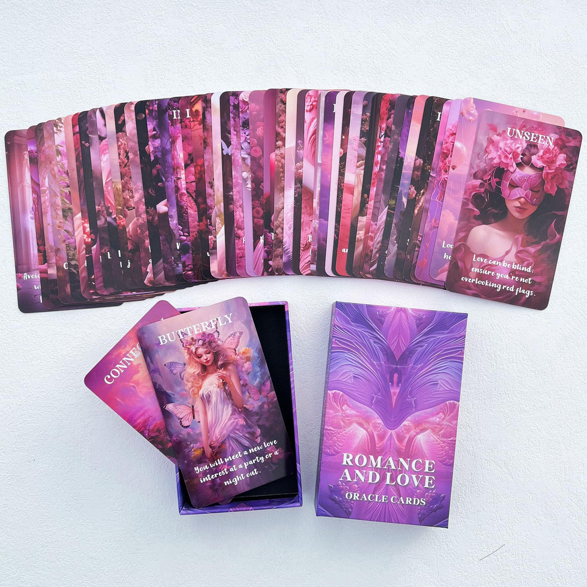 EMPATHSOUL Love Oracle Cards – Soulmates & Twin Flames Deck for Beginners