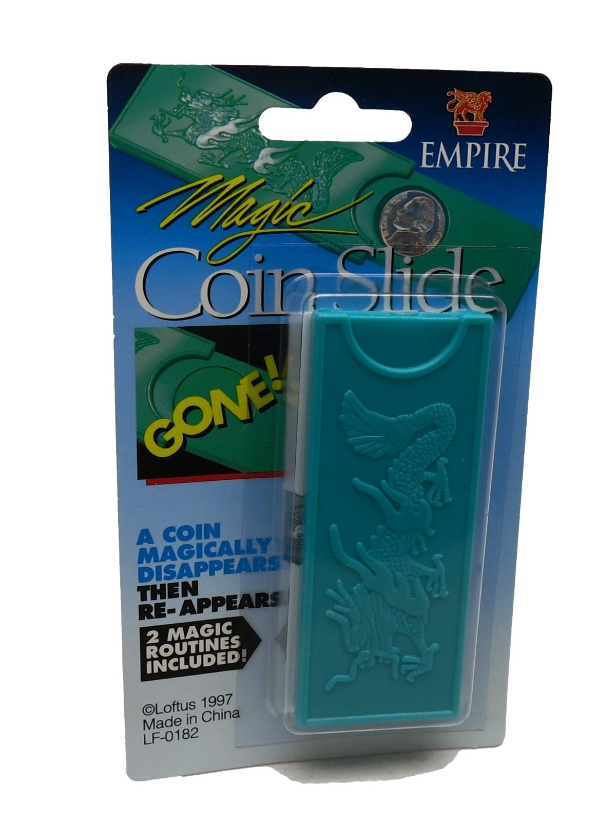 Empire Magic Loftus International Coin Slide Trick – Vanish, Change & Reappear