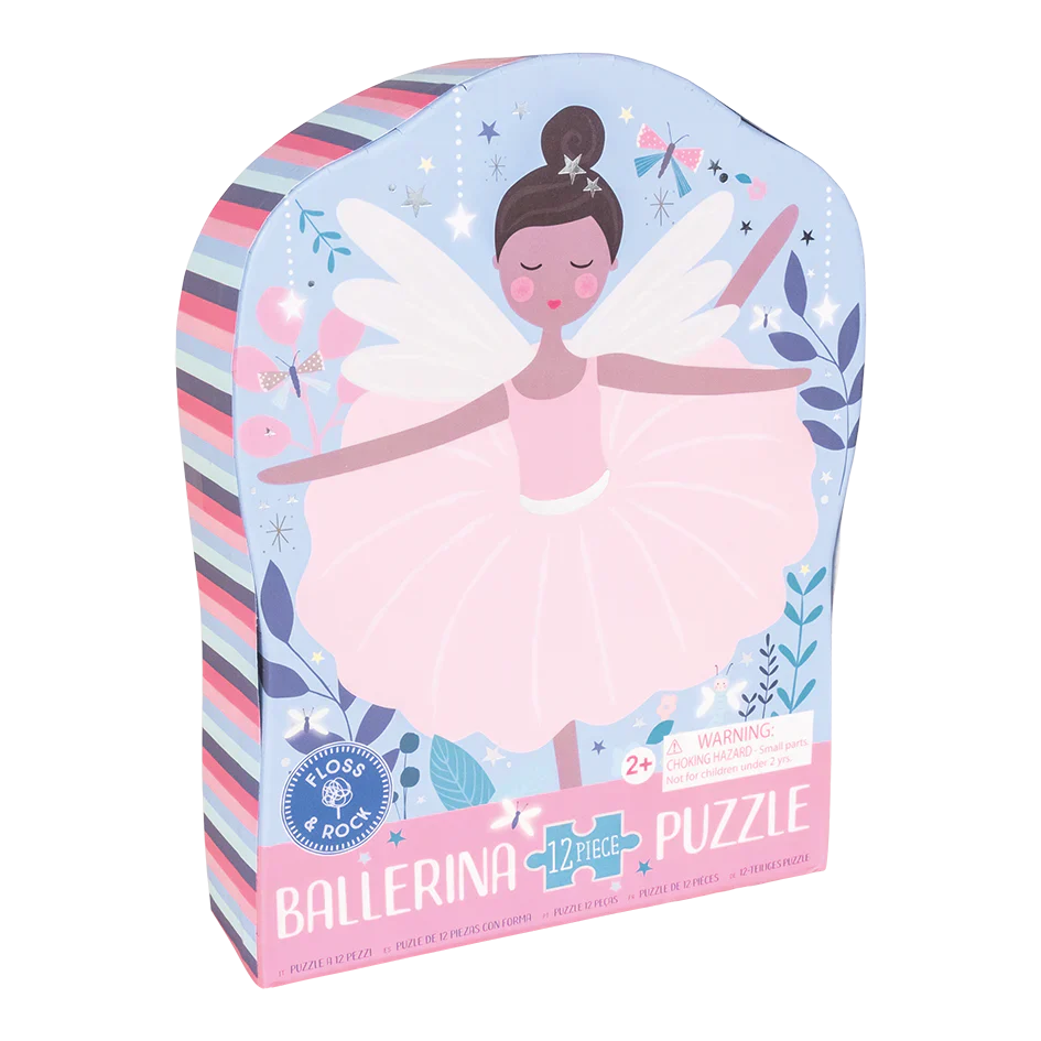 Floss & Rock Enchanted Ballerina Jigsaw Puzzle - 12 Pieces
