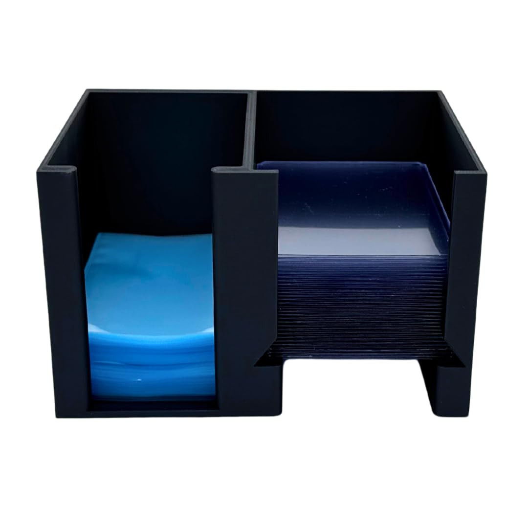 EnderToys CardCare Lite (Black) – Toploader Dispenser & Sleeve Holder