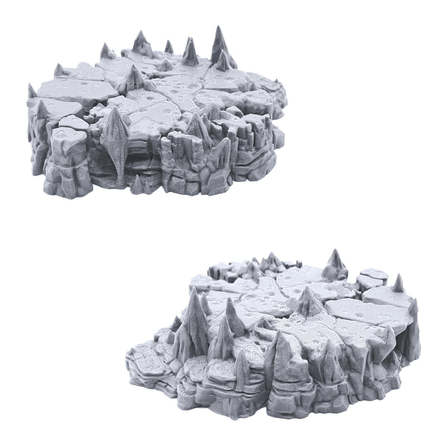 EnderToys Raised Caverns - 28mm DND Terrain for Tabletop Miniatures