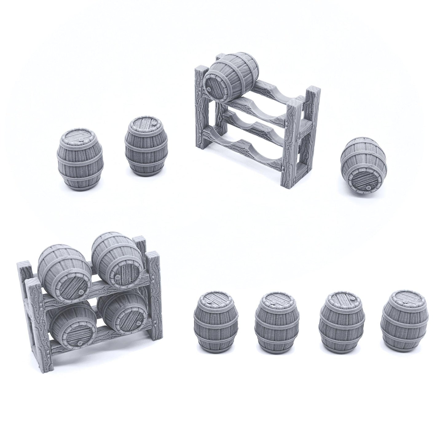 EnderToys Tavern Bar Furniture Set – DND Terrain for 28mm RPG & Wargaming