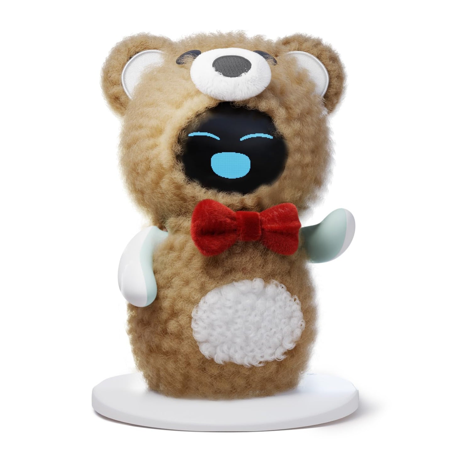 ENERGIZE LAB Eilik Teddy Bear Outfit – Soft Plush Costume for Your Desktop Companion