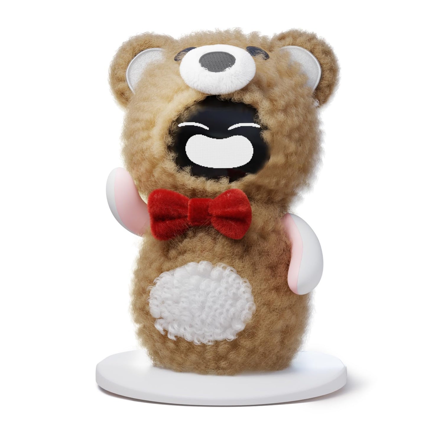 ENERGIZE LAB Eilik Teddy Bear Outfit – Soft Plush Costume for Your Desktop Companion