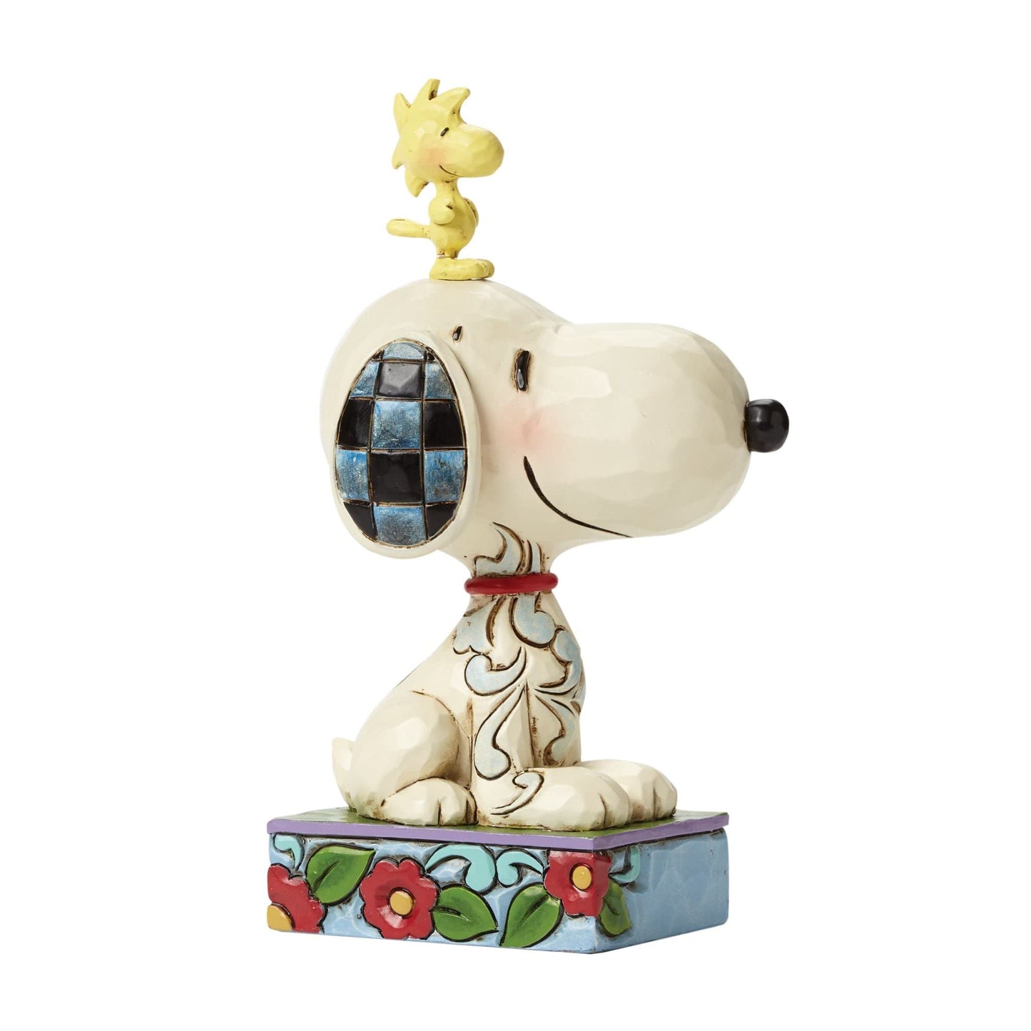 Enesco Peanuts Jim Shore My Best Friend Snoopy & Woodstock Figurine – 5 Inch