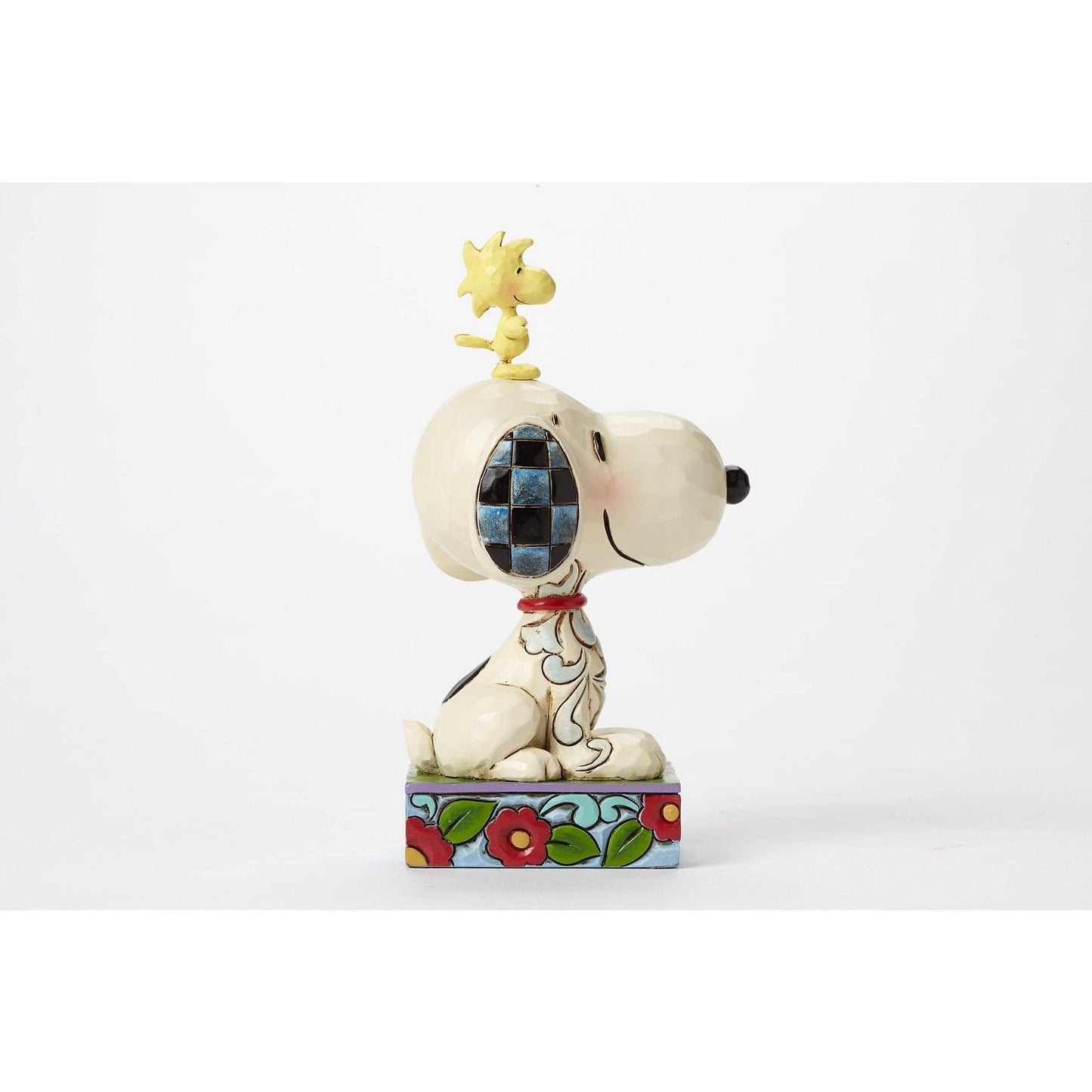 Enesco Peanuts Jim Shore My Best Friend Snoopy & Woodstock Figurine – 5 Inch