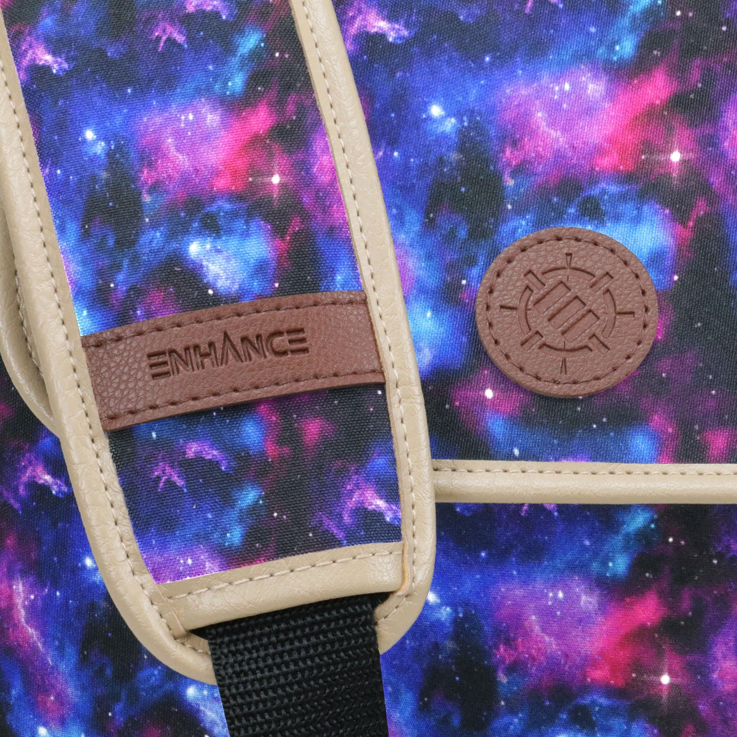 ENHANCE Designer Edition Compact MTG Bag Galaxy – Customizable Interior & Shoulder Strap