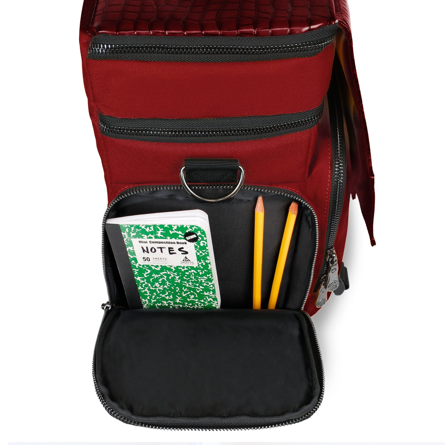 ENHANCE Collector's Edition RPG Adventurer's DnD Bag — Dragon Hide Exterior, 4-8 Book Capacity, 28mm Miniatures