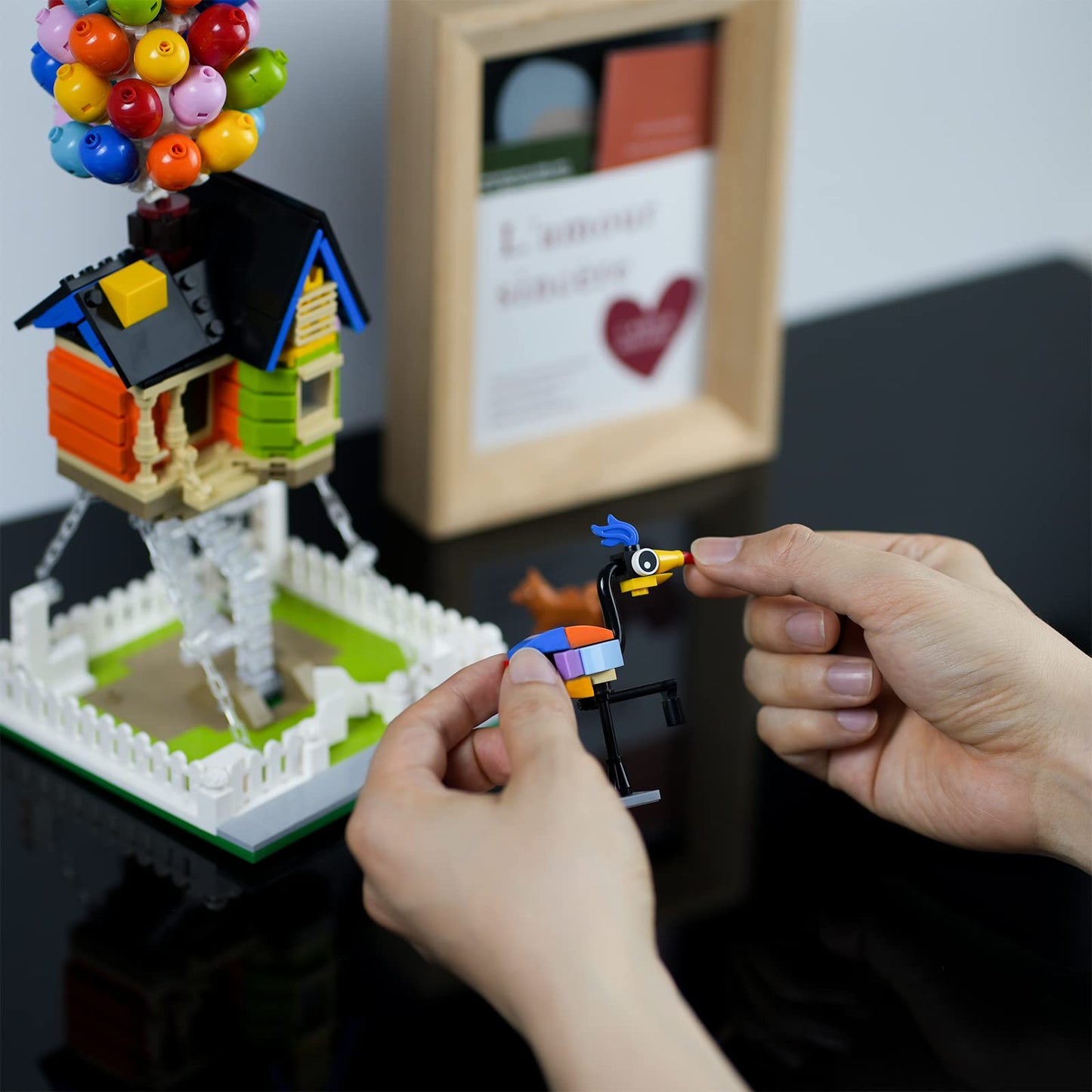 ENJBRICK Up Balloon House Building Kit – 635 Pieces for Kids 8–14 | Creative Tensegrity Sculptures