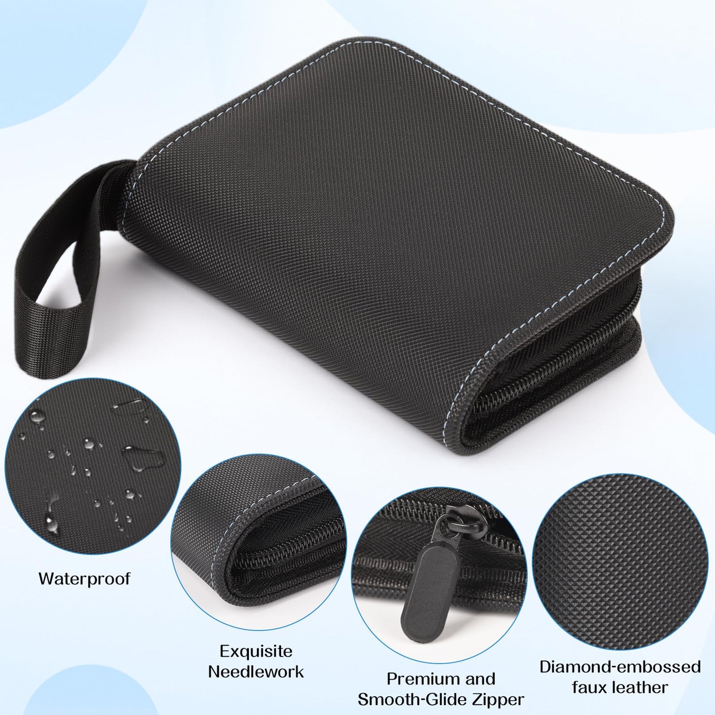 ENJOHN 1 Pocket Card Binder – 40-Card Mini Album for TCG & Sports
