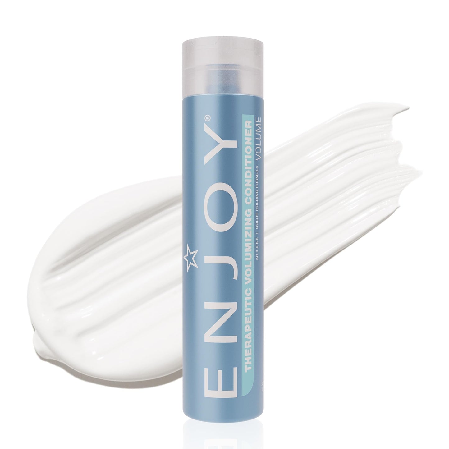 Enjoy Therapeutic Volumizing Conditioner for Fine & Thinning Hair – Peppermint & Menthol, Color-Safe, 10 oz