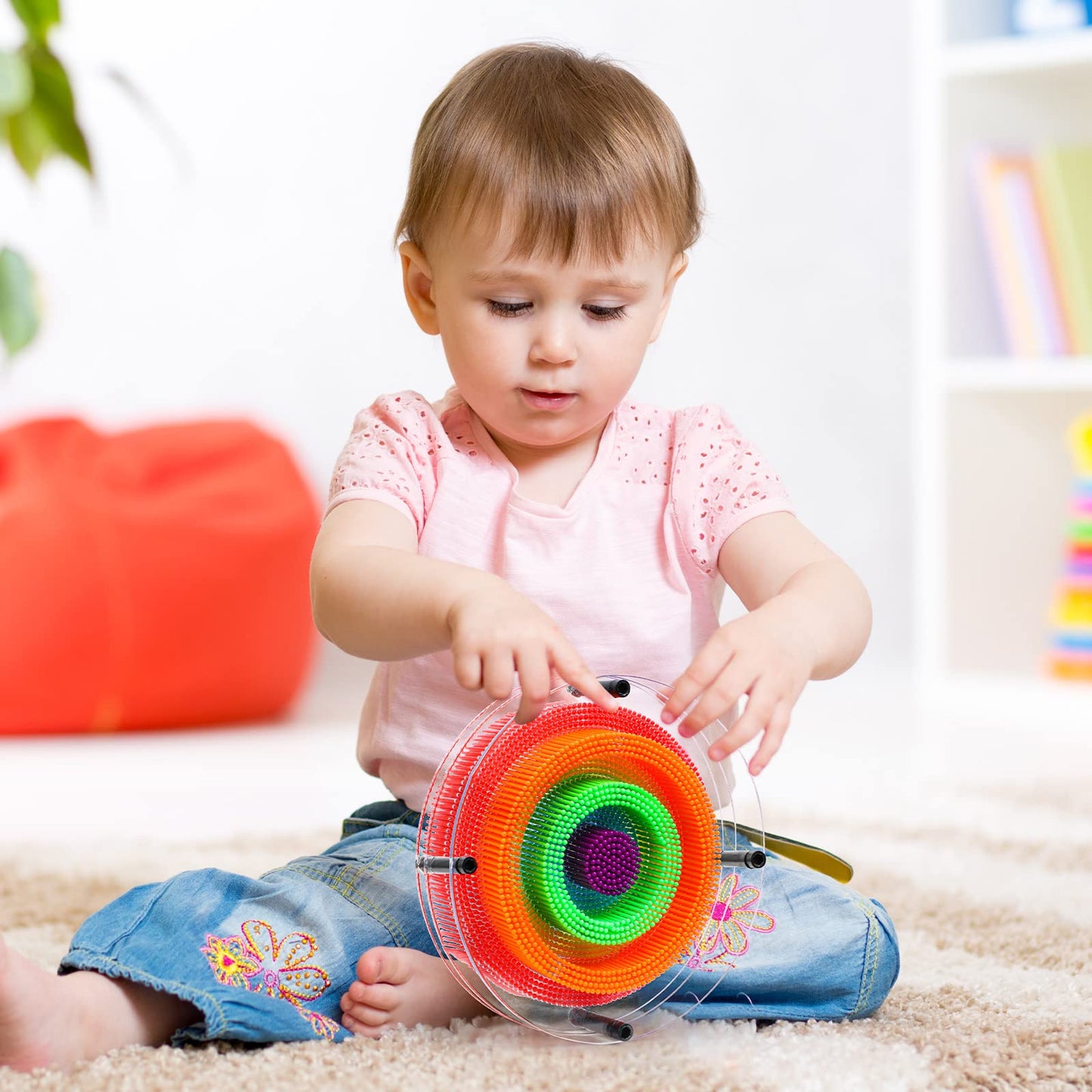 ENJSD 3D Pin Art Sensory Toy for Kids 3-10 | Creative Pin Art Board