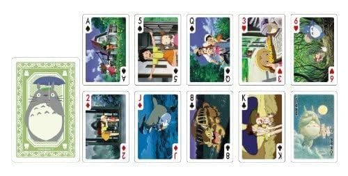 Ensky 54-Card Ghibli Deck: Spirited Away & Totoro (Ref ENSKY-18198)