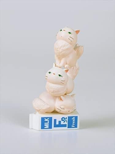 Ensky - Kiki's Delivery Service Jiji Stacking Figures | Collectible Ornament Set