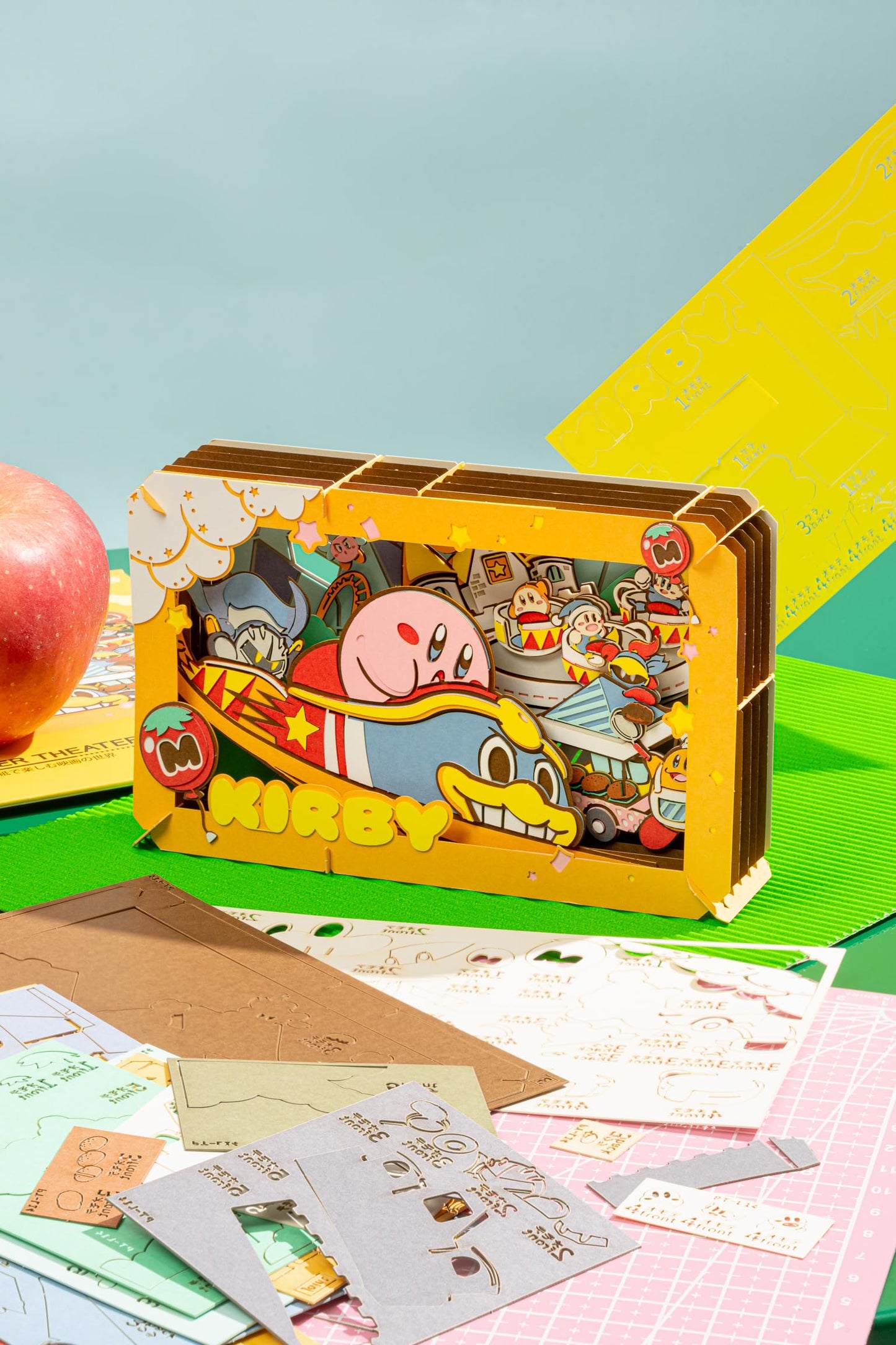 Ensky Kirby PuPuPu Park! Large Paper Theater Craft – Officially Licensed
