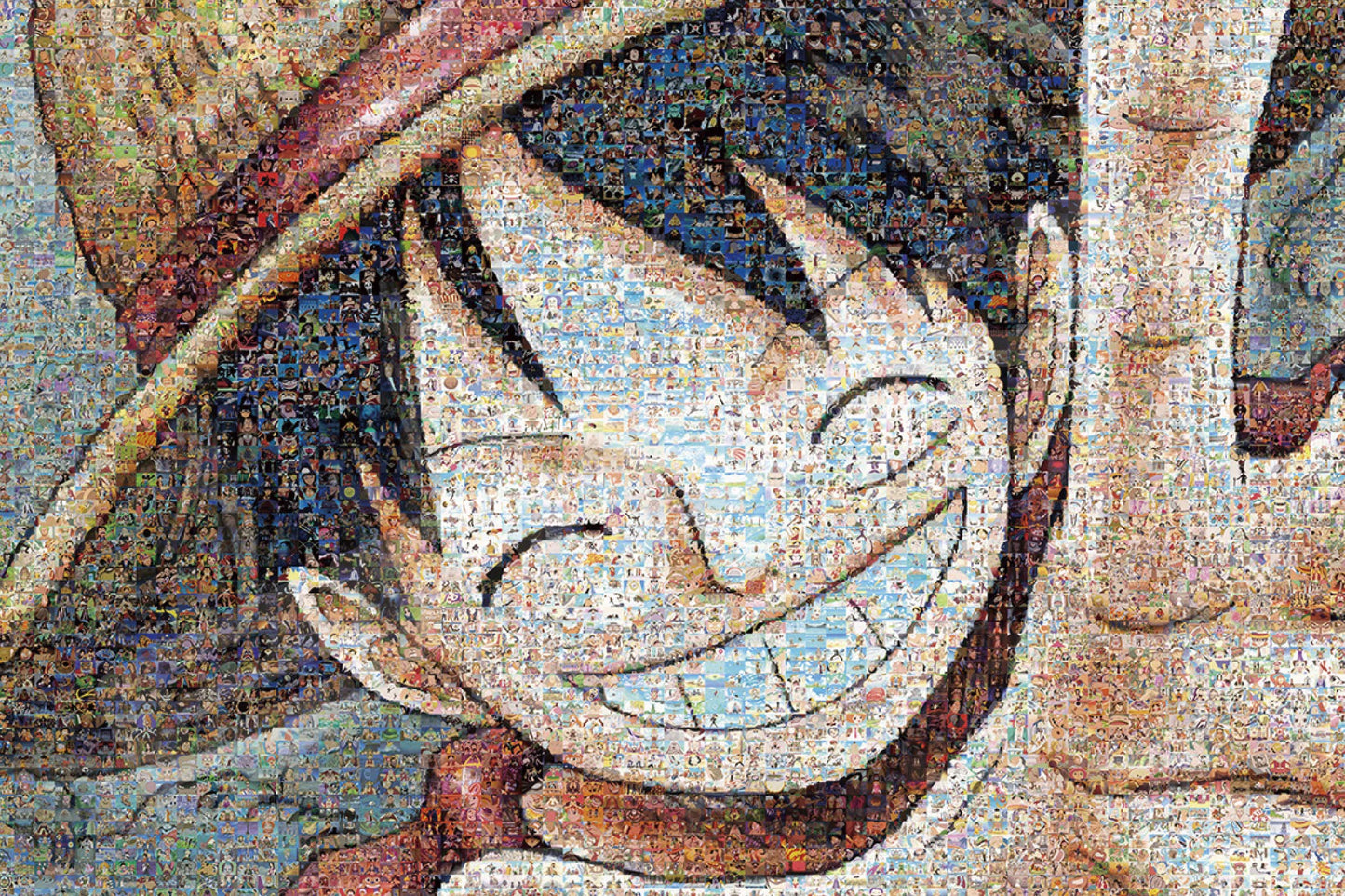 Ensky One Piece Mosaic Art 1000-Piece Puzzle – Luffy, 50x75cm