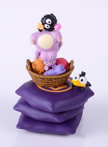 Ensky Spirited Away Nosechara Stacking Figures — No Face & Friends (Licensed)
