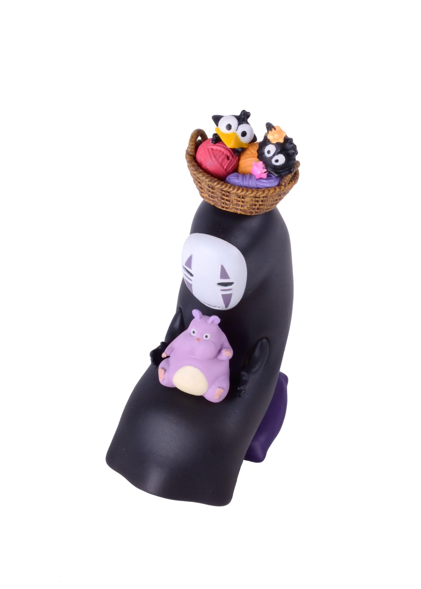 Ensky Spirited Away Nosechara Stacking Figures — No Face & Friends (Licensed)