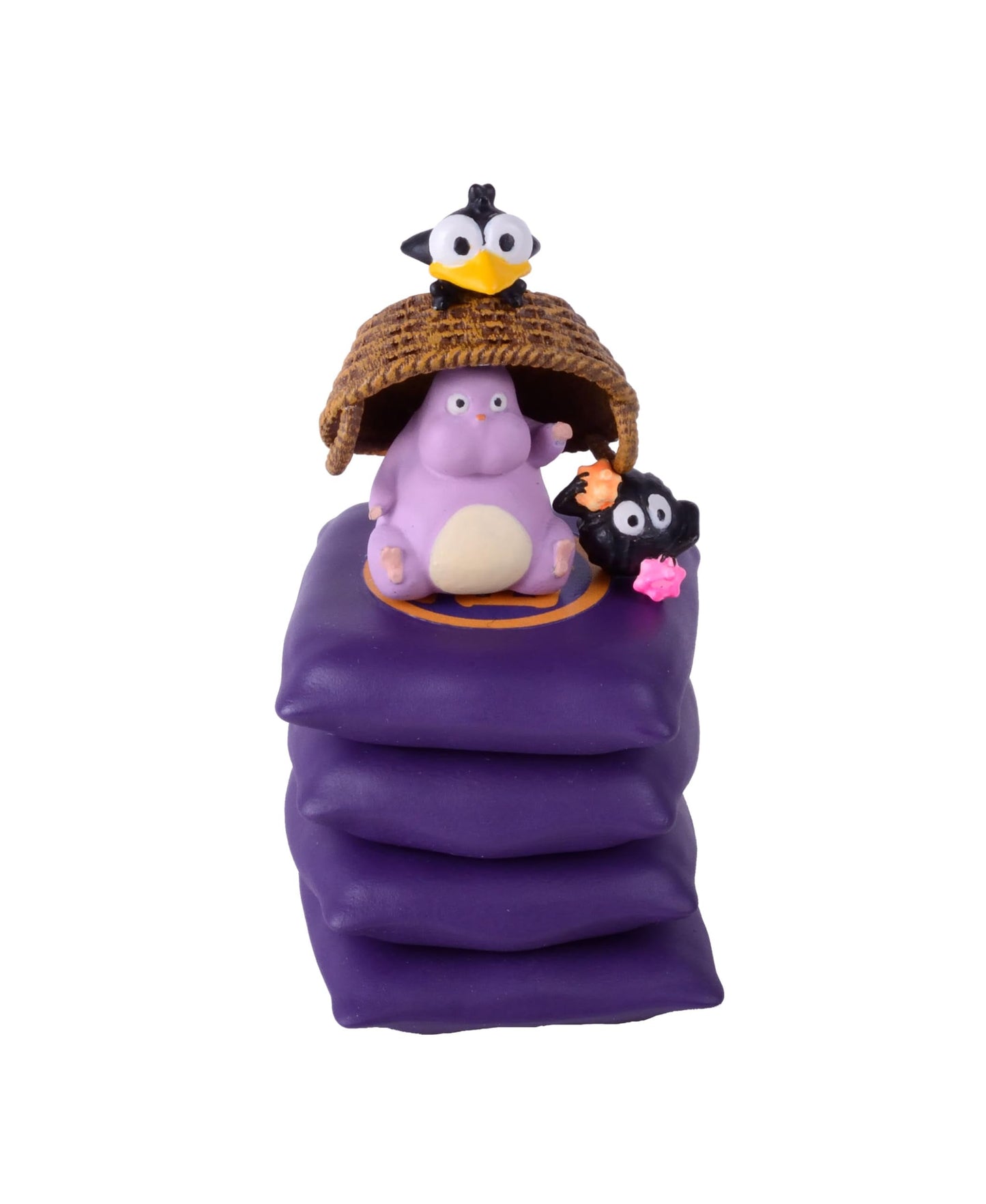 Ensky Spirited Away Nosechara Stacking Figures — No Face & Friends (Licensed)