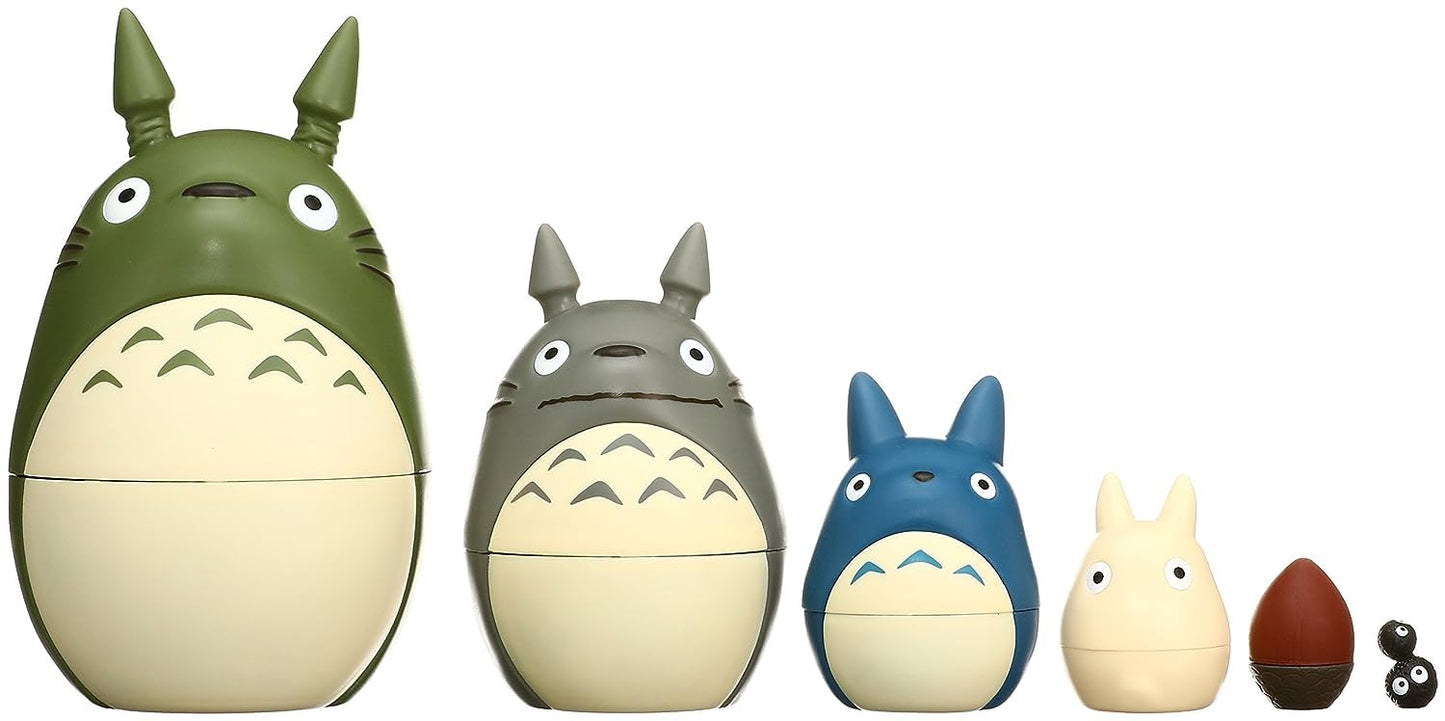 Ensky Totoro Nesting Dolls - Official Studio Ghibli Merchandise | My Neighbor Totoro